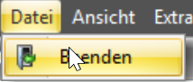 Beenden-Knopf