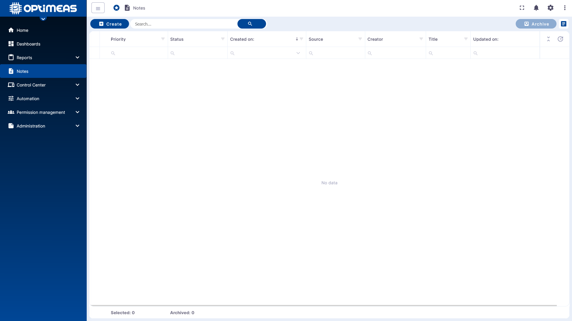 Overview of Notes