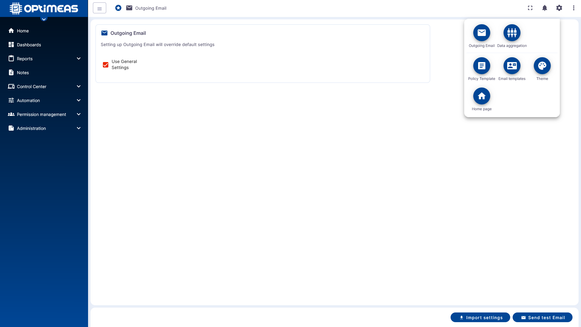Outgoing Email